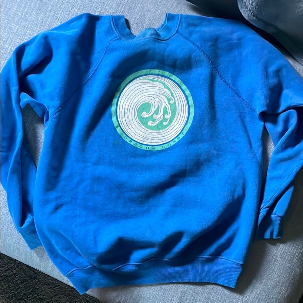 Retro vintage Oregon Coast sweatshirt, men’s S/women’s M